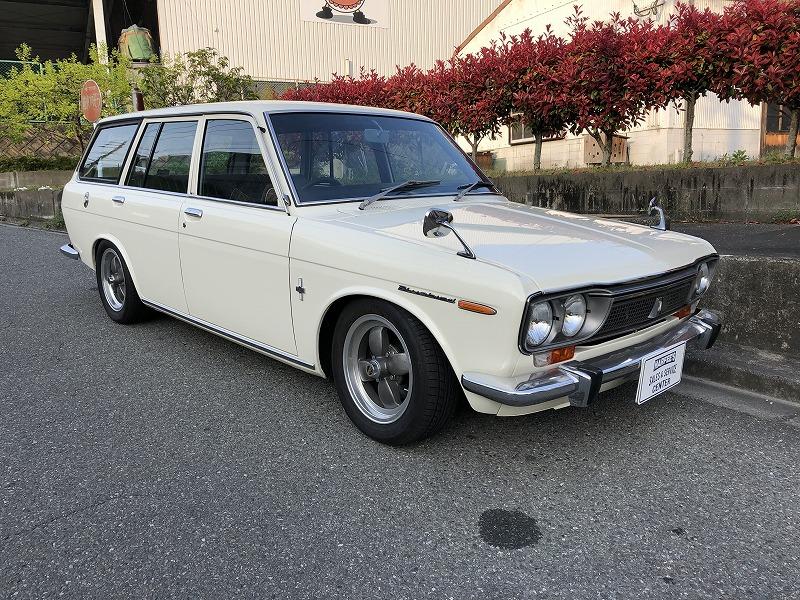 昭和47年ブルーバード510ワゴン
